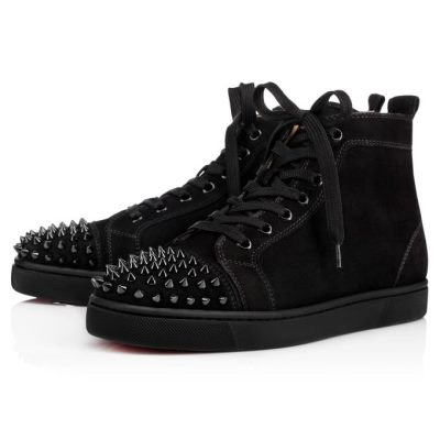 Zapatillas Lou Spikes Christian Louboutin Hombre - Negros - 3195082M283